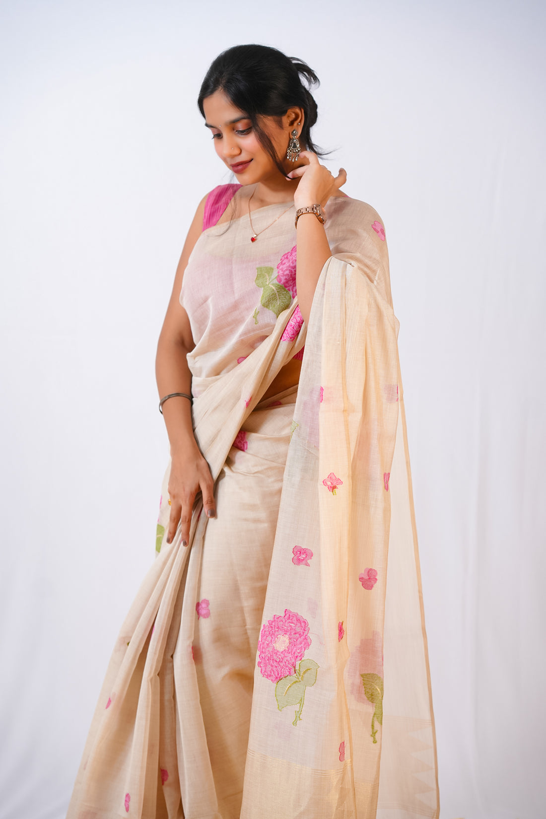 Desert Rose Handloom Linen